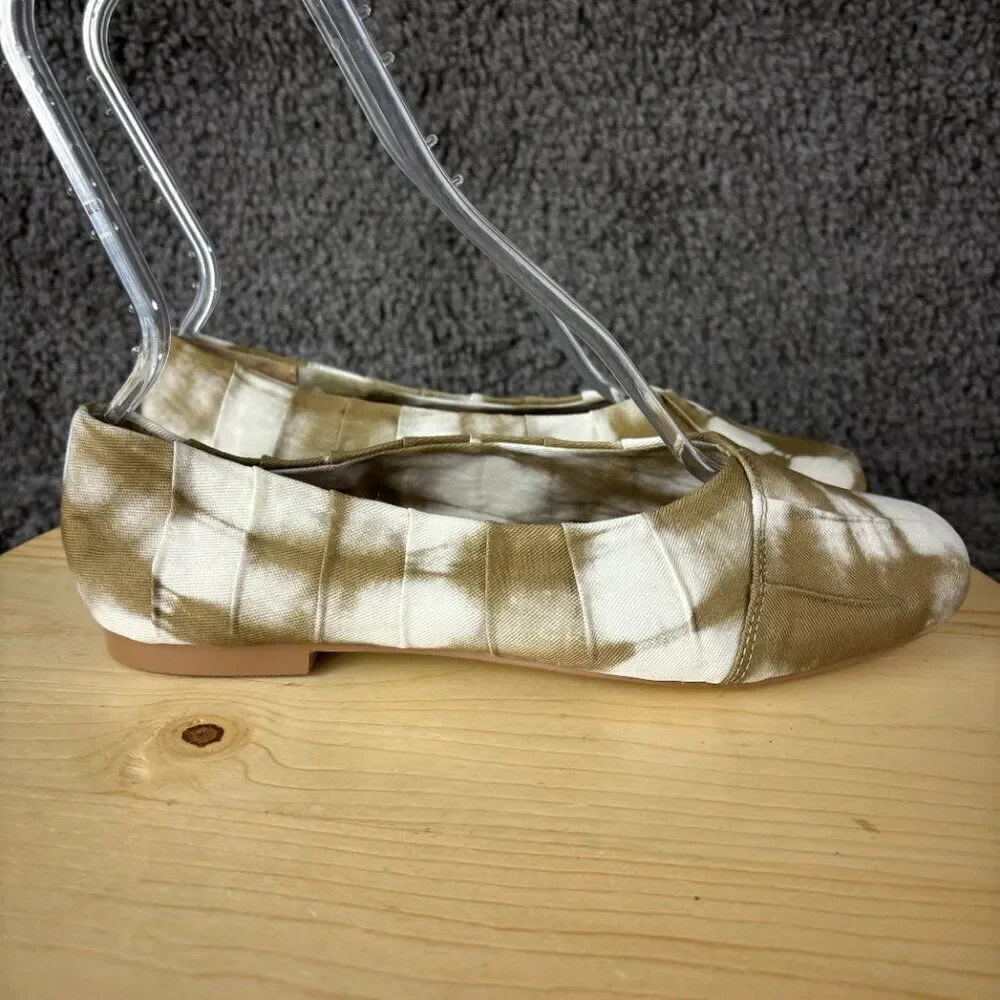 Korks Palmer Flats Womens 9 Fabric Tie Dye Slip On Loafer Casual Comfort Shoe